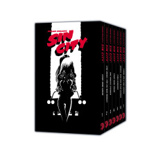 Frank Miller - Sin City - Black Edition Bd.01 - 07 mit Sammelschuber