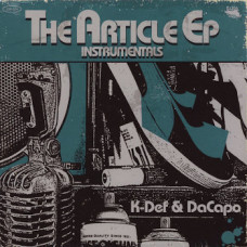 K-Def / DaCapo - The Article EP Instrumentals
